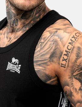 Camiseta Tirantes LONSDALE CLOUSTA - Black/White