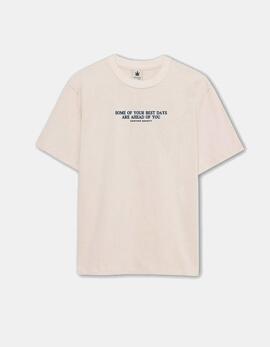Camiseta KAOTIKO WALKING ON SUNSHINE- Ivory