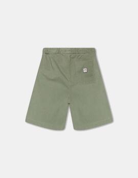 Bermuda KAOTIKO RELAXED CANVAS PINZAS - Slate