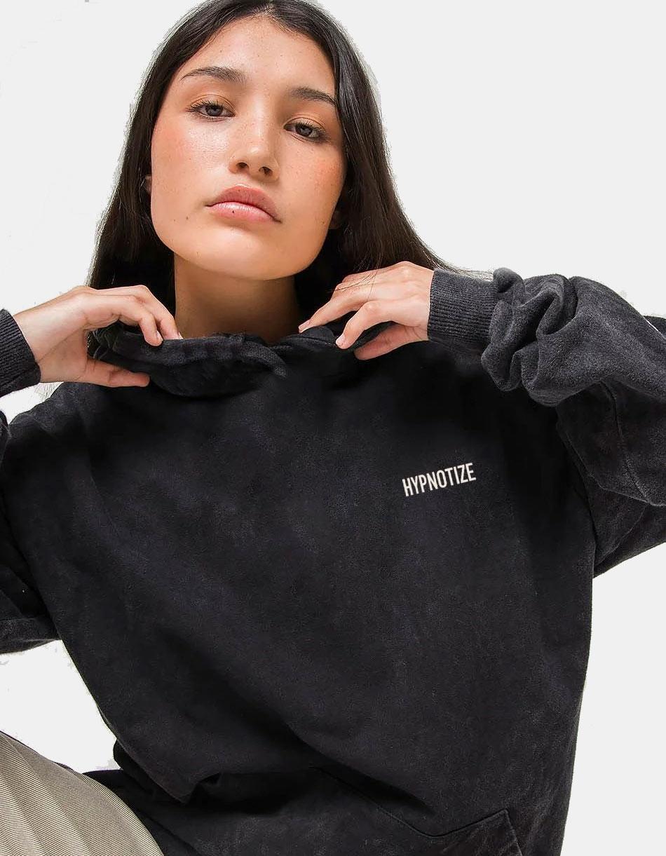 Sudadera WASHED HYPNOTIZE - Black