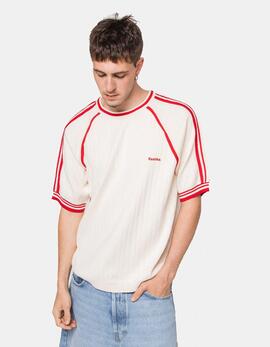 Camiseta KAOTIKO VINTAGE - Ivory/Red