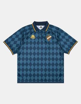 Polo KAPPA AUTHENTIC NEKODA - Blue Dk / Yellow Gold Rich