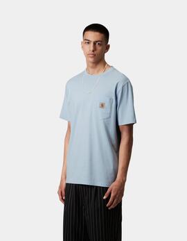 Camiseta CARHARTT WIP POCKET - Air Sky