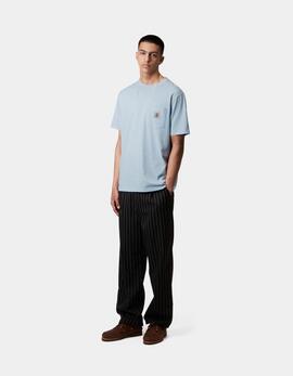 Camiseta CARHARTT WIP POCKET - Air Sky