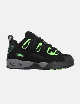 Zapatillas OSIRIS D3 E - Black/Charcoal/Green