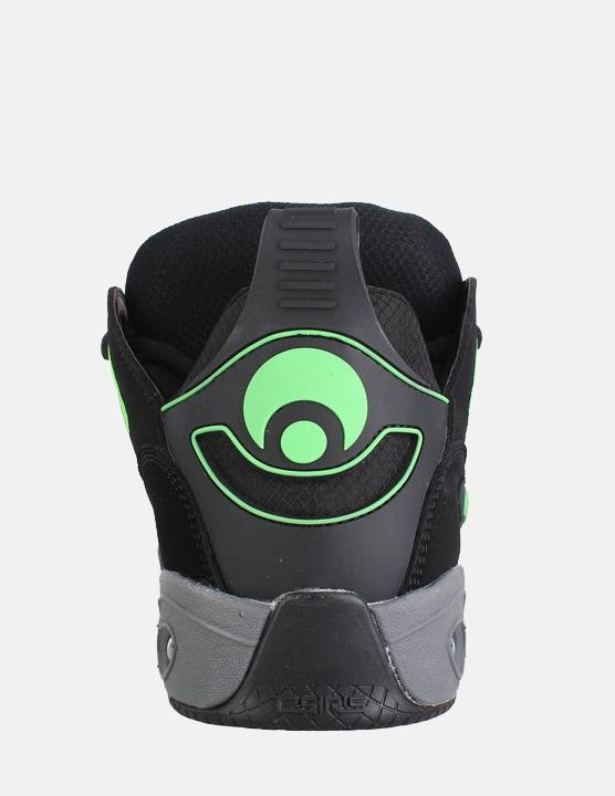 Zapatillas OSIRIS D3 E - Black/Charcoal/Green