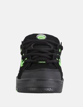 Zapatillas OSIRIS D3 E - Black/Charcoal/Green
