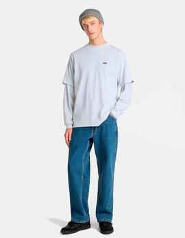 Camiseta VANS LEFT CHEST II LOOSE - Light Grey Heather