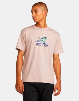 Camiseta RVCA NATURAL SCIENCE - Pale Mauve