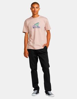 Camiseta RVCA NATURAL SCIENCE - Pale Mauve