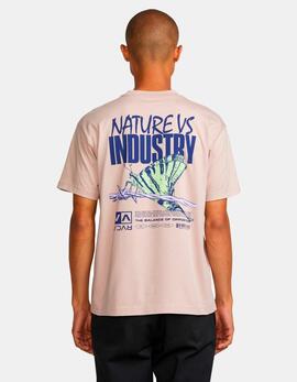 Camiseta RVCA NATURAL SCIENCE - Pale Mauve