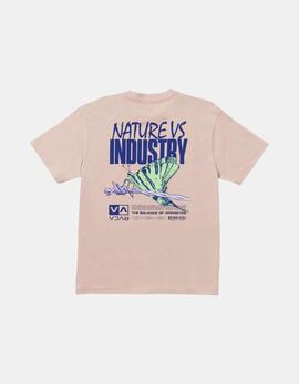 Camiseta RVCA NATURAL SCIENCE - Pale Mauve