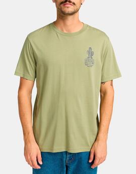 Camiseta RVCA DETH VALLEY - Oil Green