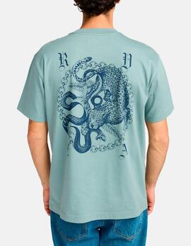 Camiseta RVCA BENJ BATTLE - Lead