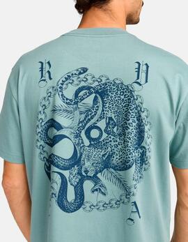 Camiseta RVCA BENJ BATTLE - Lead
