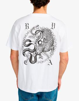 Camiseta RVCA BENJ BATTLE - White