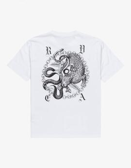 Camiseta RVCA BENJ BATTLE - White