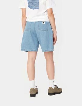 Bermuda CARHARTT WIP W' ALTA - Blue Stone Bleached