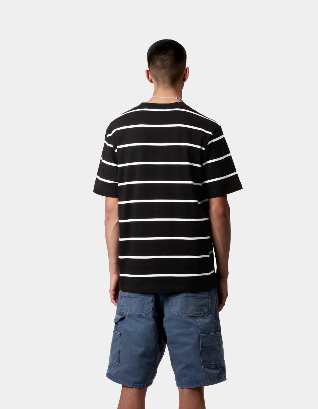 Camiseta CARHARTT WIP AIKEN POCKET - Black