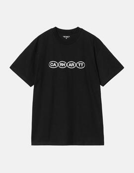 Camiseta CARHARTT WIP BUMPER - Black / White