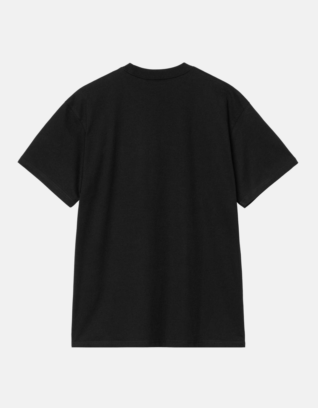Camiseta CARHARTT WIP BUMPER - Black / White