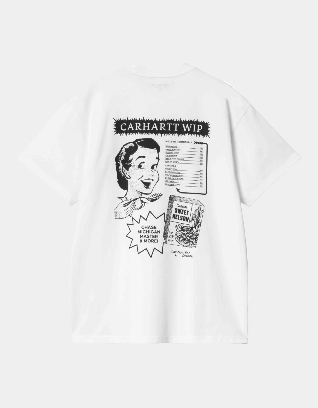 Camiseta CARHARTT WIP CATALOGUE - White / Black