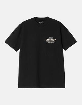 Camiseta CARHARTT WIP CATALOGUE C LOGO - Black