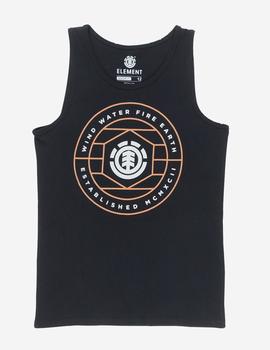 Camiseta Tirantes Element JR SWIVEL SINGLET - FLINT BLACK