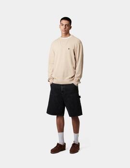 Jersey CARHARTT WIP MADISON - Fleur De Sel / Black
