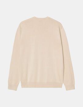 Jersey CARHARTT WIP MADISON - Fleur De Sel / Black