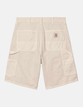 Bermuda CARHARTT WIP SINGLE KNEE - Fleur De Sel