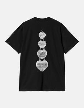 Camiseta CARHARTT WIP HARTT CHAIN - Black