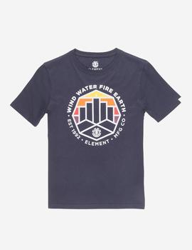 Camiseta Element JR PASSAGE SS - ECLIPSE NAVY