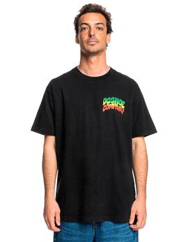 Camiseta HOT BOX - Black Rain Wash
