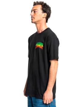 Camiseta HOT BOX - Black Rain Wash