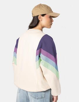 Sudadera KAOTIKO GINGER - Cream/Grape/Orchid/Sky