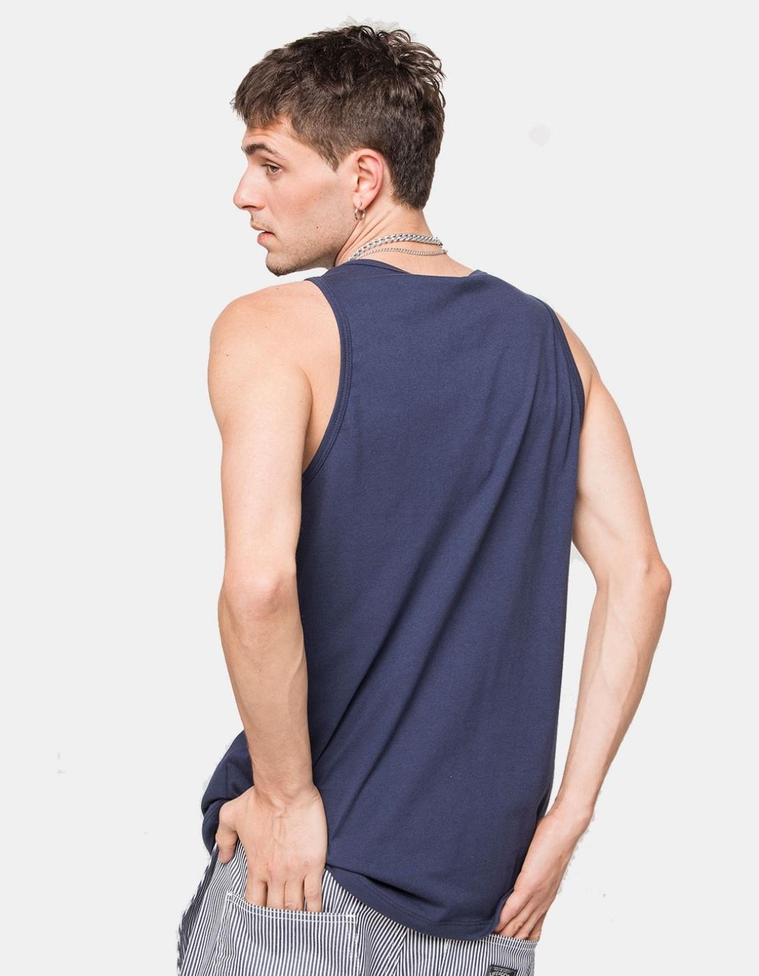 Camiseta Tirantes KAOTIKO PALMS - Navy