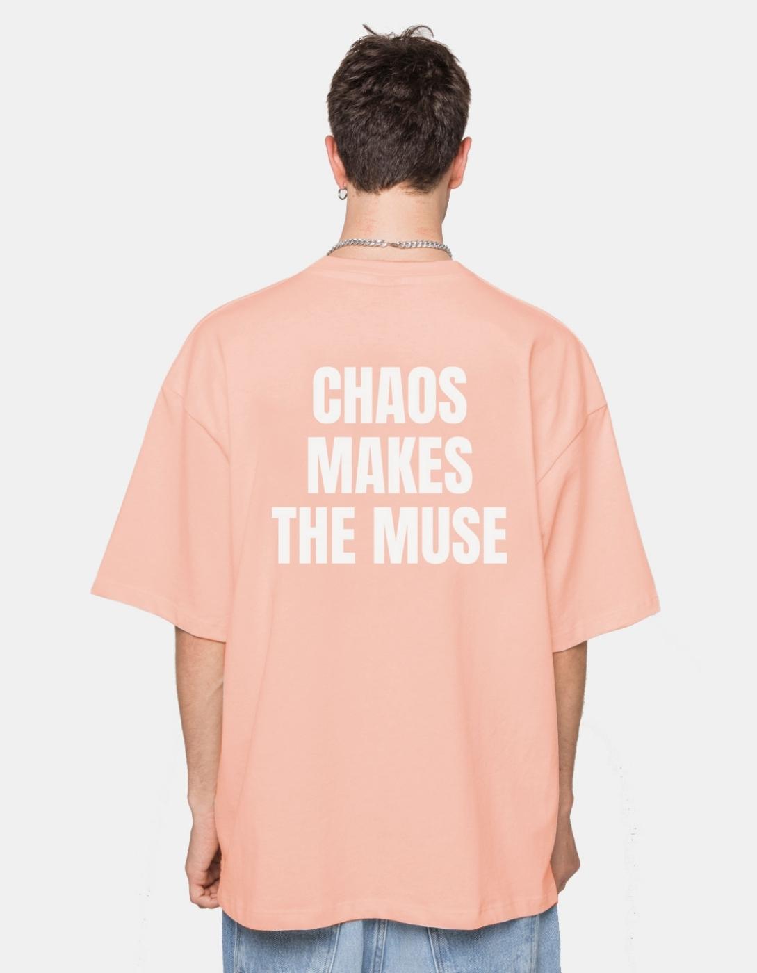 Camiseta KATOIKO WASHED CHAOS - Coral
