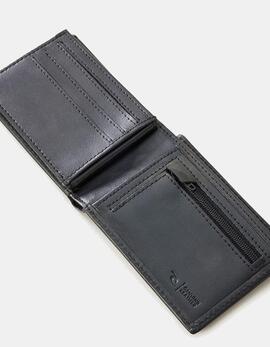 Cartera RAW ENERGY RFID SLIM - Black