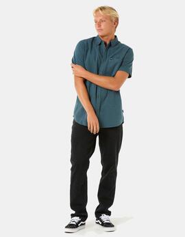 Camisa CLASSIC SURF WASHED - Pine Night