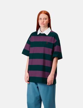 Polo CARHARTT WIP W' SEFFNER - Conifer