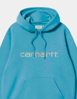 Sud. Capucha CARHARTT WIP SWEAT - Bluebird / Fleur