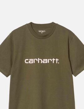 Camiseta CARHARTT WIP SCRIPT - Turtle / Air Pink