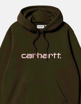 Sud. Capucha CARHARTT WIP SWEAT - Turtle / Air Pink