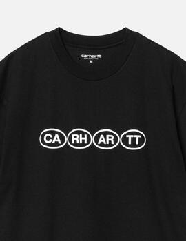 Camiseta CARHARTT WIP BUMPER - Black / White