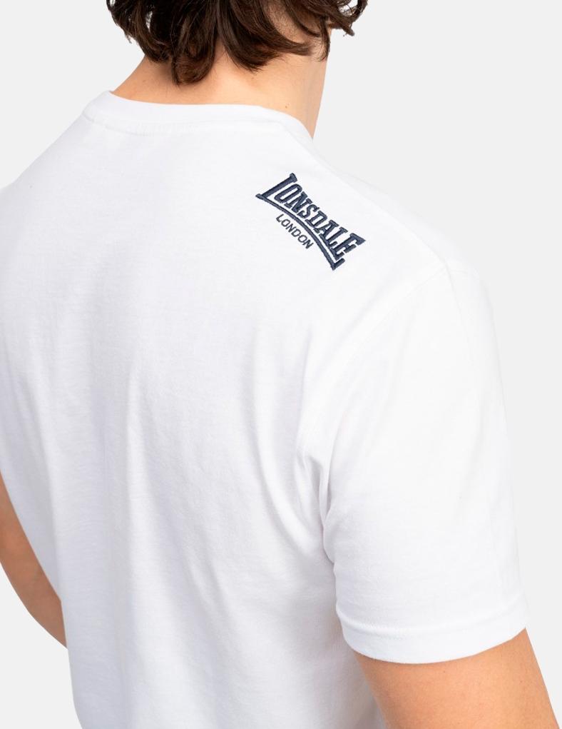 Camiseta LONSDALE TREVOSE - White/Navy/Red