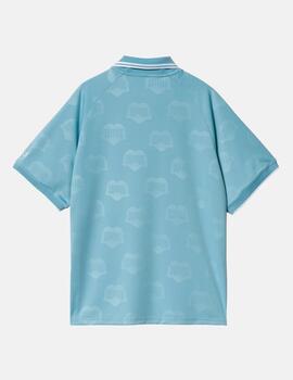 Camiseta CARHARTT WIP HARTT’S FOOTBALL - Bluebird