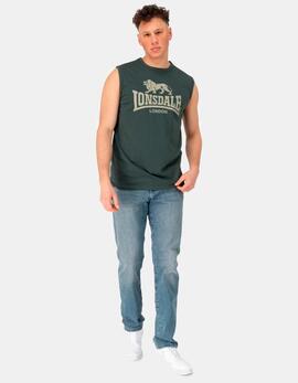 Camiseta Tirantes LONSDALE CLOPTON - Green/Green