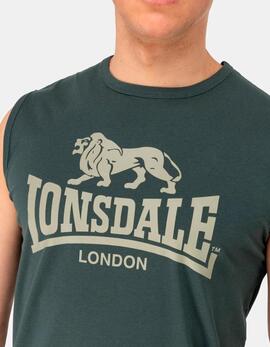Camiseta Tirantes LONSDALE CLOPTON - Green/Green