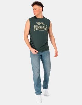 Camiseta Tirantes LONSDALE CLOPTON - Green/Green